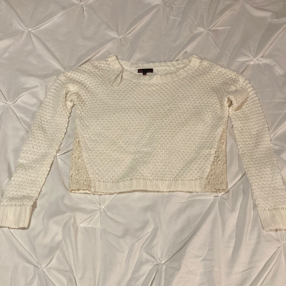 Adorable cream sweater!